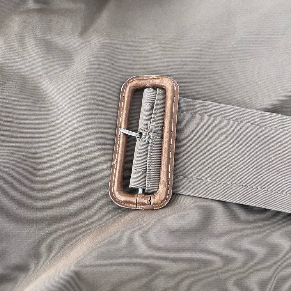 Vintage Burberry Beige Check Lined Trench - Picture 9 of 12